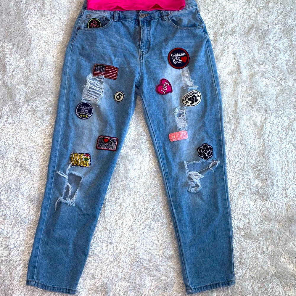 Patchwork Jeans